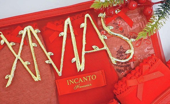 Итальянский бренд Incantoре представил рождественскую коллекцию нижнего белья  и аксессуаров